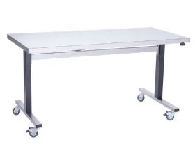 Parry Stainless Steel Electric Height Adjustable Table WDH 1000x750x780 to 1280