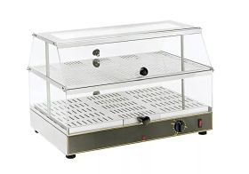 Roller Grill WD200 Two Shelf Hested Display Cabinet