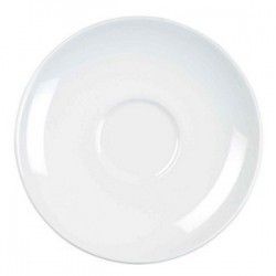 Churchill Alchemy White Consomme stand/saucer, 15cm x Pack of 24 - APR AS6